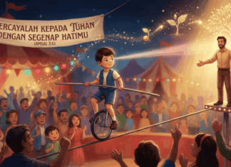 Meniti Tali Kehidupan: Mengapa Kita Tidak Perlu Takut Jatuh?