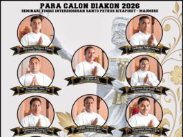 Puncak Tahbisan 16 Diakon Baru Seminari Tinggi Ritapiret Siap Digelar 11 Juni Mendatang