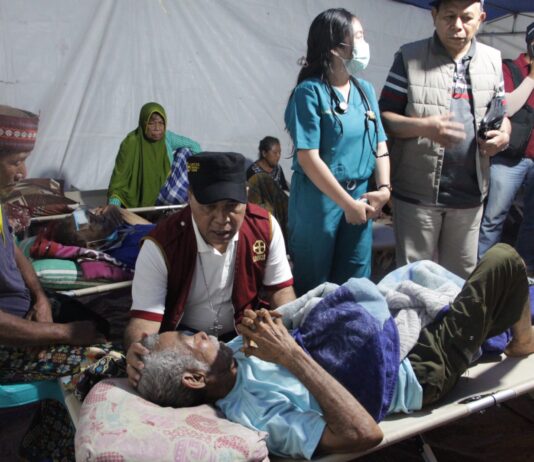 Caritas Perkuat Respons Gempa Flores, 180 Kg Obat Disalurkan